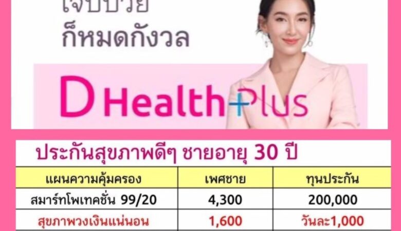 D Health Plus ( สัญญาเพิ่มเติม ดี เฮลท์ พลัส )